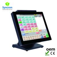 All in One Pos System Machine Cheap China Touch Screen Restaurant Retail Pos System